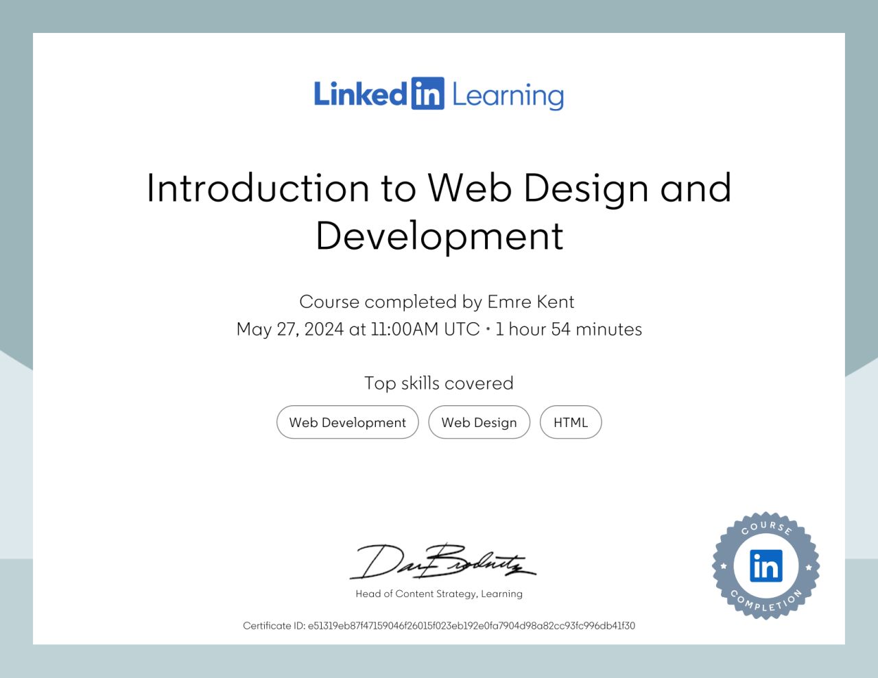 Introduction to Web Design and Development
